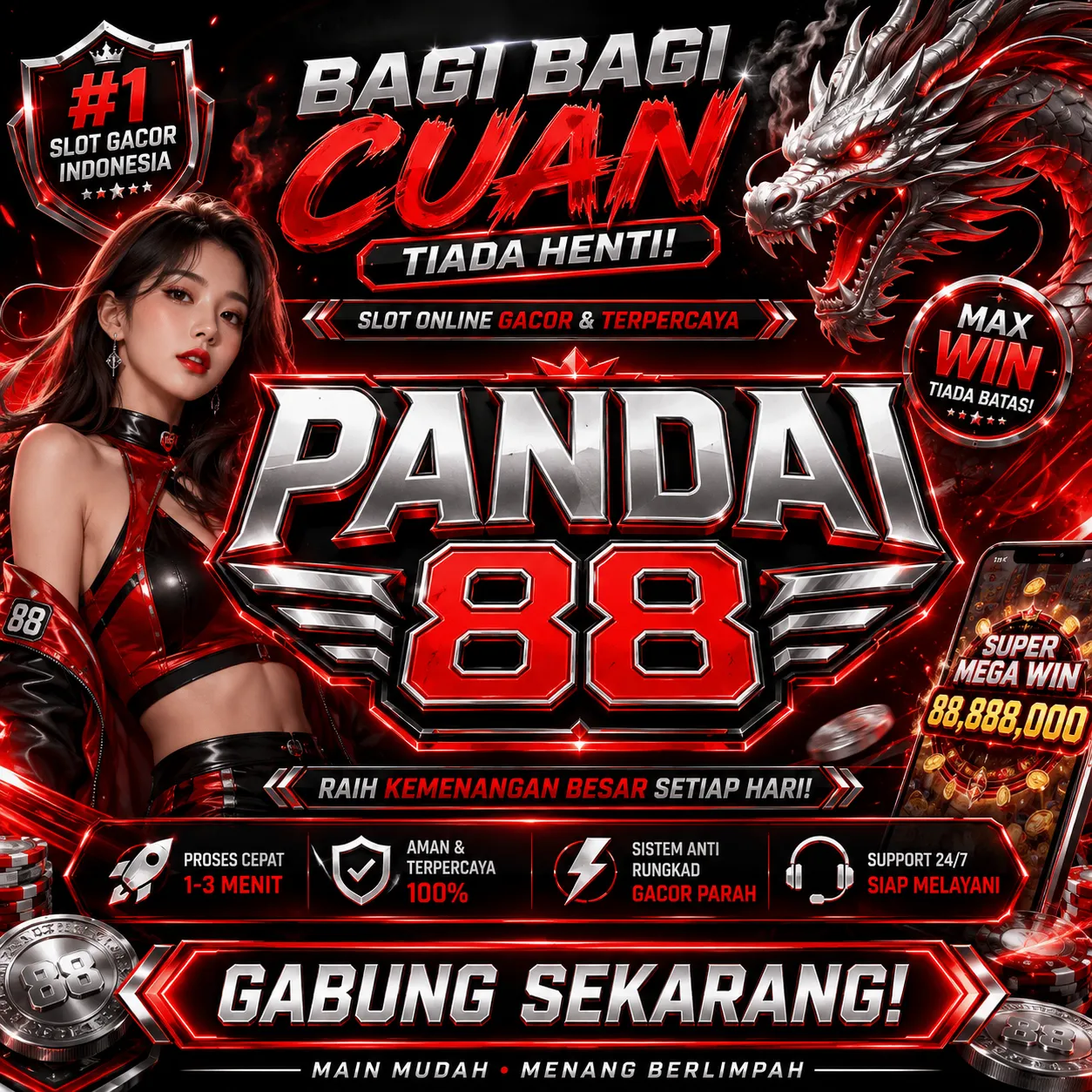 PANDAI88Banner